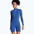 Damen-Neoprenanzug zum Schwimmen ROXY 2.0 mm Elite Xtra Stretch Front Zip blue fog