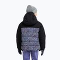 Kinder-Snowboardjacke ROXY Snowyhill Printed Puffy true black wildin out rg 3