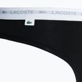 Lacoste Damen Höschen 8F1341 3 Paar schwarz/weiß/silber chine 4