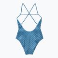 Lacoste Damen einteiliger Badeanzug MF7264 mascarpone / sloe 0 / underground 2