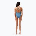 Lacoste Damen einteiliger Badeanzug MF7264 mascarpone / sloe 0 / underground 5