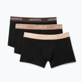 Boxershorts Lacoste 5H3401 3 Paar black/biscuit/baguette