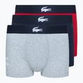 Lacoste Boxershorts 5H1803 BCK 3 Paar navy blau/silber china/rot