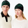 Lacoste Wintermütze RB3021 schwarz/fluorine grün 3