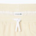 Herren Lacoste Badeshorts MH9089 weiß/gelb 2