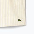 Herren Lacoste Badeshorts MH9089 weiß/gelb 5