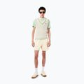 Herren Lacoste Badeshorts MH9089 weiß/gelb 7