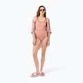 Lacoste Damen-Badeanzug MF9608 iberis/latte 7