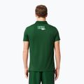 Tennis Poloshirt Herren Lacoste Polo DH8963 white/liamone green 3