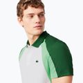 Tennis Poloshirt Herren Lacoste Polo DH8963 white/liamone green 4