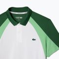 Tennis Poloshirt Herren Lacoste Polo DH8963 white/liamone green 7
