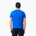 Tennis-Shirt Herren Lacoste TH1044 gipsy white/navy blue 2