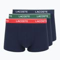 Herrenboxershorts Lacoste 5H12997 3er-Pack navy blue/green/red/navy blue