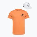 Herren-T-Shirt + Mütze Lacoste TH1044 blossom/white