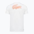 Herren-Tennisshirt Lacoste TH0003 white/blossom 2