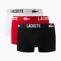 Herrenboxershorts Lacoste 5H2393 3 pack lichen/green/black