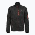 Fleecejacke für Herren Aulp Navoy Melanged Knit black 1