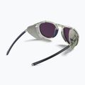 Sonnenbrille Julbo Millenium Polarized HD shiny transparent army green/white/blue 3