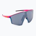 Julbo Edge Spectron 3 fluo rosa/blau/silbern blinken Sonnenbrille 2