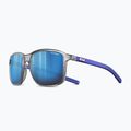 Sonnenbrille Julbo Creek Polarized grey translu/blue metal