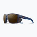 Sonnenbrille Julbo Shield Reactiv Polarized matt dark blue/orange