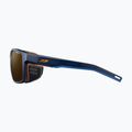 Sonnenbrille Julbo Shield Reactiv Polarized matt dark blue/orange 4