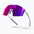 Julbo Edge Spectron HD matt weiß/blau/multilayer violett Sonnenbrille 5