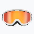 Julbo June Skibrille weiß/schwarz/gold-orange/flash-rot 2