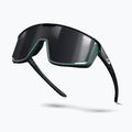 Sonnenbrille Julbo Fury Reactiv Performance shiny translu black/matt green 6