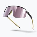 Sonnenbrille Julbo Density Spectron HD shiny translucent black/light brown 5