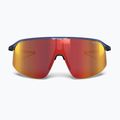 Sonnenbrille Julbo Density Spectron shiny translucent dark blue/white/red 2
