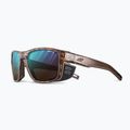 Sonnenbrille Julbo Shield M Reactiv shiny translu brown/matt brown