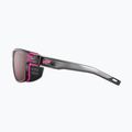 Sonnenbrille Julbo Shield M Polarized HD shint translu gray/fluo pink 3