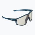 Sonnenbrille Julbo Fury Reactiv High Contrast matt blue/translu blue