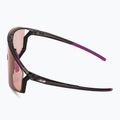 Sonnenbrille Julbo Edge Reactiv High Contrast shiny translu black/purple 5