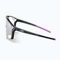 Sonnenbrille Julbo Edge Reactiv High Contrast shiny translu black/purple 9