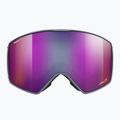 Skibrille Julbo Launcher Reactiv High Contrast dark blue/flash purple 3