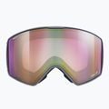 Skibrille Julbo Launcher Reactiv High Contrast dark blue/flash purple 4