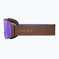 Skibrille Julbo Launcher Reactiv High Contrast brown/flash blue 5