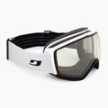 Skibrille Julbo Hit OTG Reactiv High Contrast white/black/flash purple