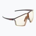Julbo Edge Reactiv 0-3 High Contrast schwarz translu Logos orange fluo matt/klar Sonnenbrille