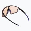 Julbo Edge Reactiv 1-3 High Contrast matt transluzent schwarz/lila Fahrradbrille 3
