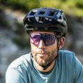 Julbo Edge Reactiv 1-3 High Contrast matt transluzent schwarz/lila Fahrradbrille 7