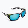 Julbo Shield Polar 4 Hd schwarz/gelb fluo/kapsel ocean master Fahrradbrille 2