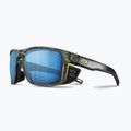 Julbo Shield M Polar 4 Hd schwarz/gelb fluo/kapsel ocean master Fahrradbrille 6