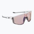 Julbo Fury Reactiv 1-3 High Contrast matt weiß/transluzent grau Fahrradbrille