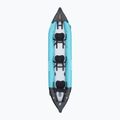 AQUADESIGN Koloa 400 cm blau/schwarzes aufblasbares 3-Personen-Kajak 2