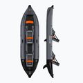 AQUADESIGN Koloa X'Perience 2 360 cm schwarz/grau 2-Personen aufblasbares Kajak