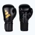 adidas Speed 50 schwarz/goldene Boxhandschuhe