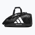 adidas 2-in-1 Boxing 20 l Trainingstasche schwarz/weiß 8